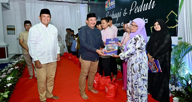 HUT ke-56, Bank Daerah Karanganyar Gelar Buka Puasa Bersama dan Santuni Anak Yatim 