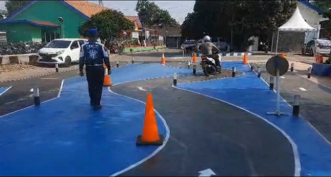 Pembuat SIM Baru Lebih Gampang Lulus, Lintasan Pratik Ujian Berubah Letter S  